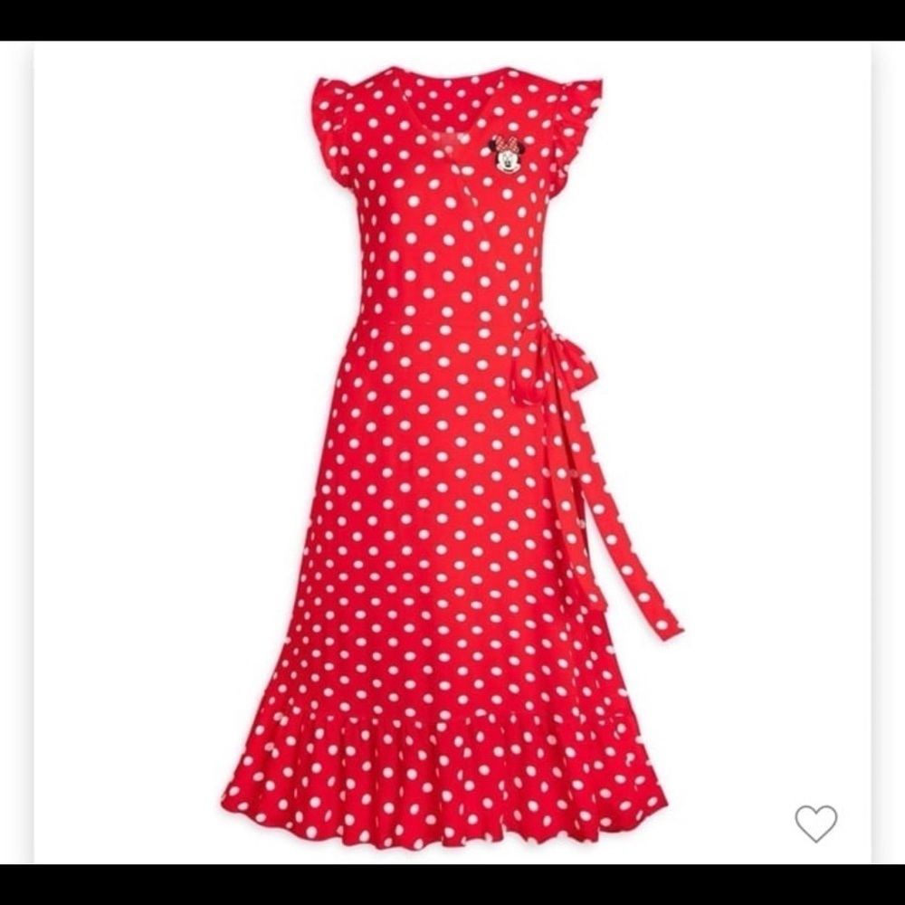 Woman’s Minnie Mouse  polkadot dress Disneyland